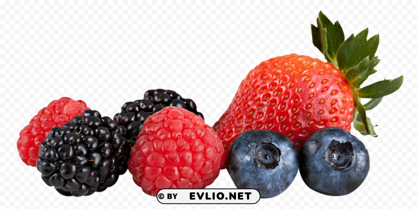 berries Isolated Design Element in PNG Format