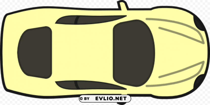 bird eye view car PNG Image with Transparent Isolated Graphic Element