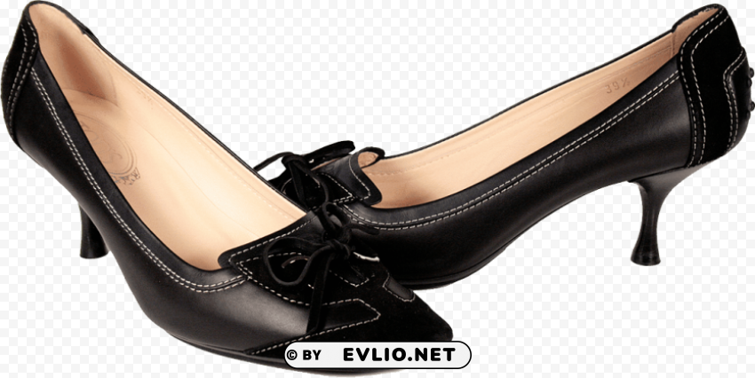 black women shoe Isolated Subject in Transparent PNG