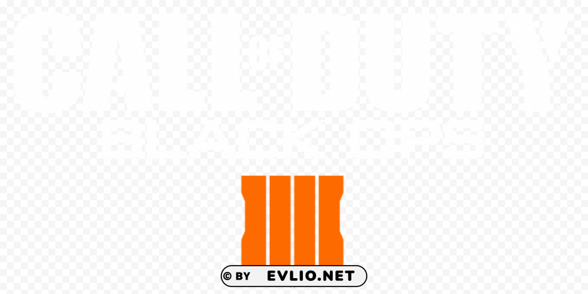 call of duty black ops 4 logo Transparent PNG Isolated Object Design