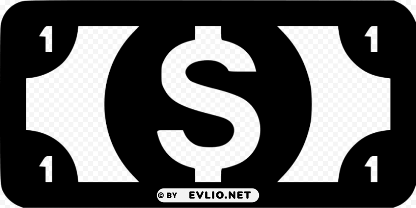 dollar bill Transparent PNG images set