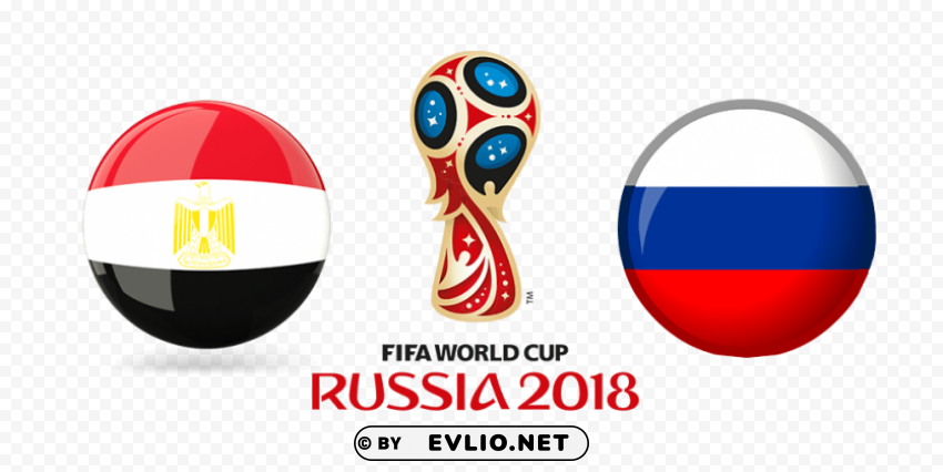 Egypt vs Russia worldcup Clear PNG pictures free