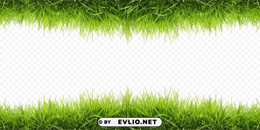 Grass ClearCut Background PNG Isolated Element