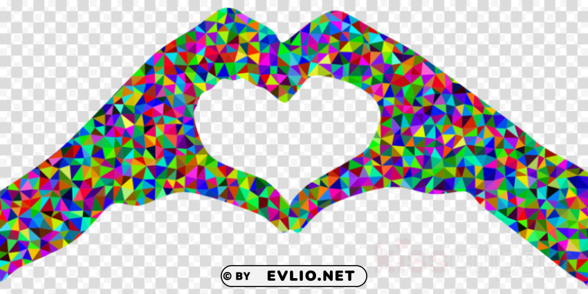 hand heart HighResolution Transparent PNG Isolated Element PNG transparent with Clear Background ID d7b612af