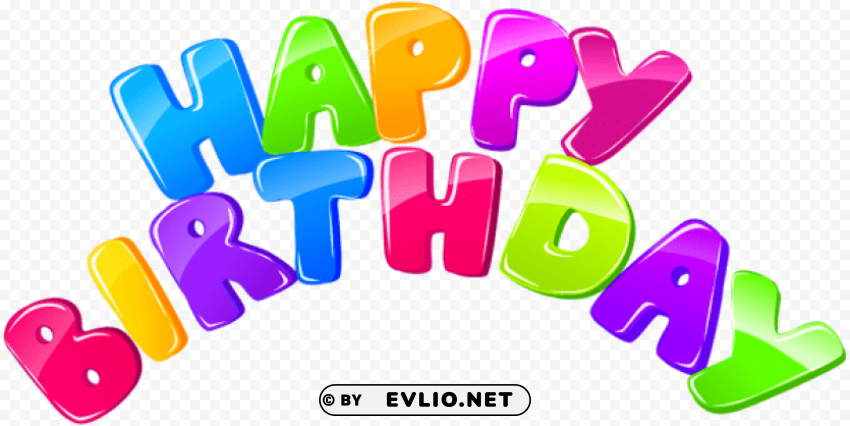 Happy Birthday PNG Design Elements