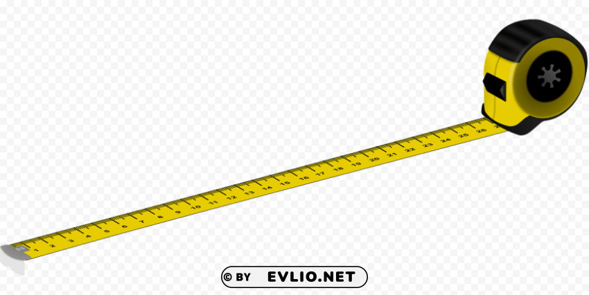 Transparent Background PNG of measure tape Isolated Item in HighQuality Transparent PNG - Image ID f28b22ca