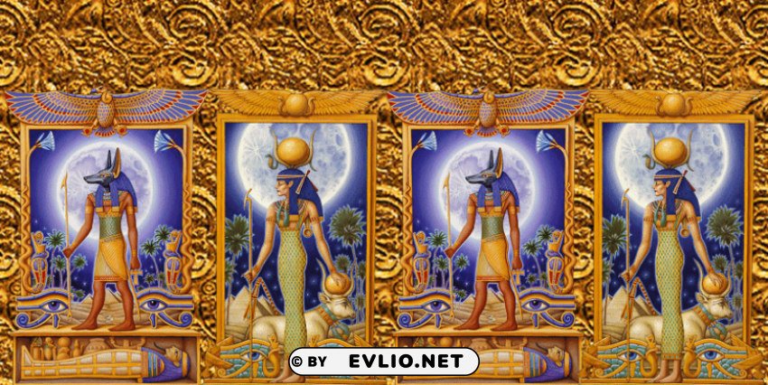 Pharaonic wall HighQuality Transparent PNG Isolated Graphic Design
