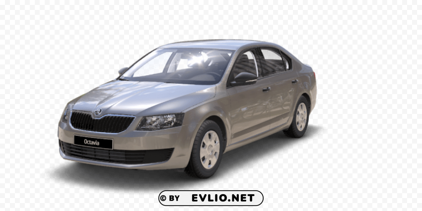 skoda octavia Isolated Character on Transparent Background PNG