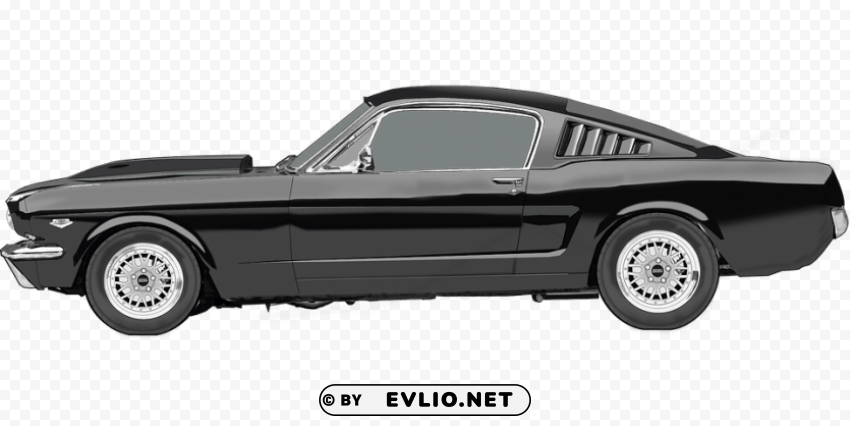 vintage ford mustang Free PNG file