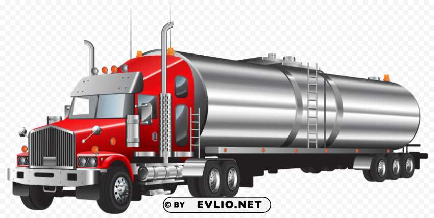 tank truck Isolated PNG on Transparent Background