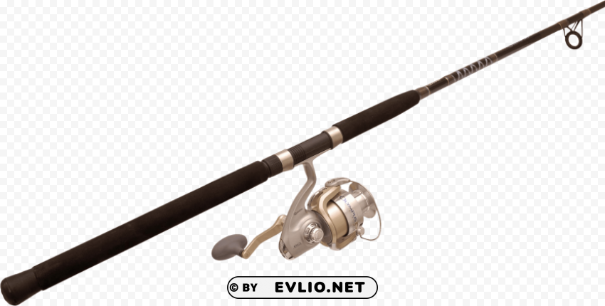 fishing rod Isolated Illustration with Clear Background PNG