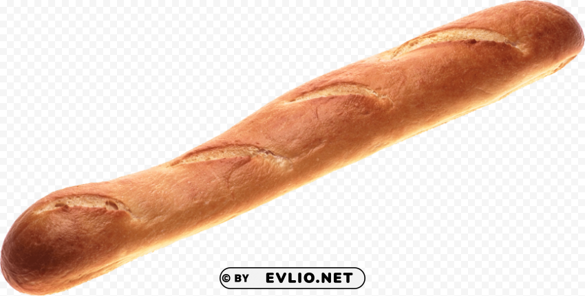 baguette PNG Image Isolated with Transparent Detail