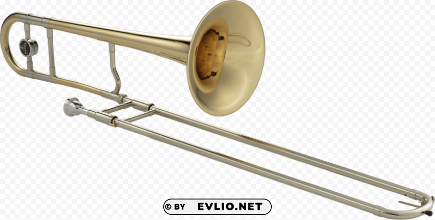 trombone Isolated Icon in Transparent PNG Format