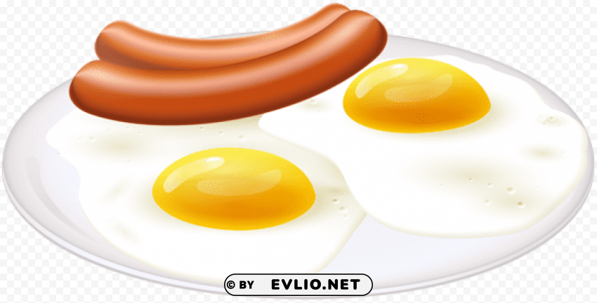 english breakfast transparent PNG Isolated Object with Clarity