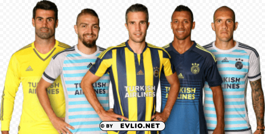 volkan demirel caner erkin robin van persie luis nani & jose fernandao Transparent PNG images for digital art