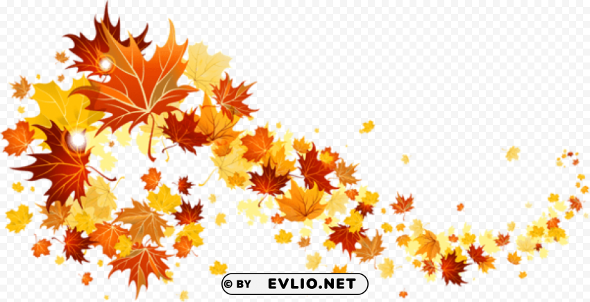 Fall Leaves Picture Transparent Background PNG Images Selection