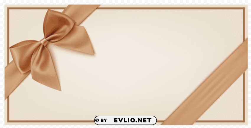 label with bow e PNG Image with Clear Background Isolation