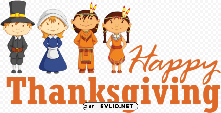 Red Indian Wishing Thanksgiving Sticker Oval Clear Background PNGs