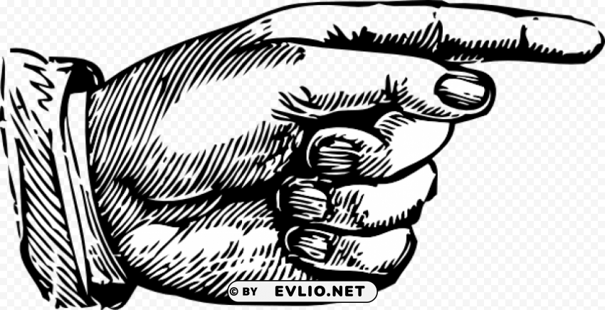 victorian drawing finger Transparent PNG Isolated Artwork