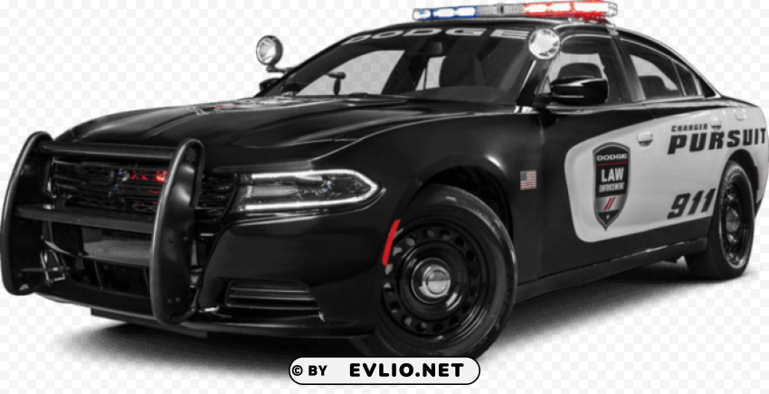 dodge charger police Clear background PNG elements