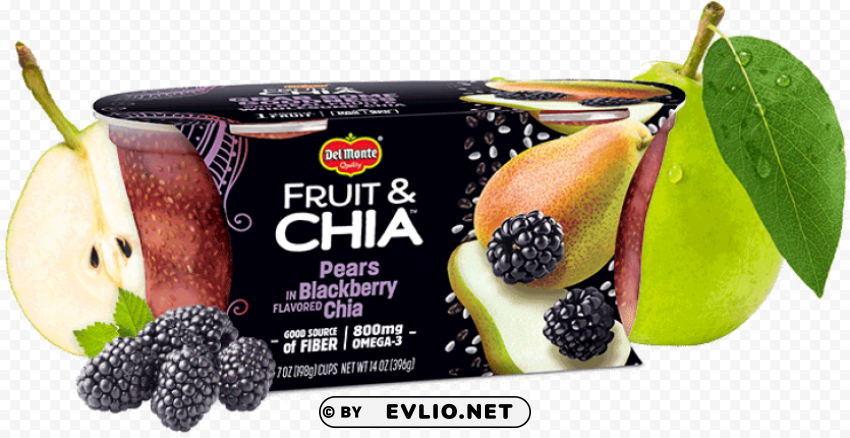 chia seeds in fruit cups High-quality transparent PNG images