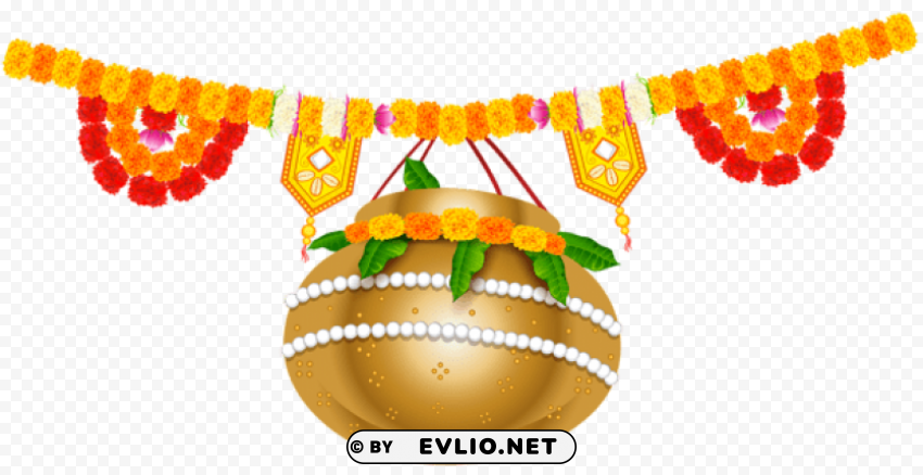 india holiday floral decoration PNG with no registration needed