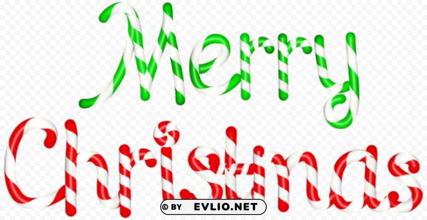 Merry Christmas PNG Graphic Isolated With Clarity