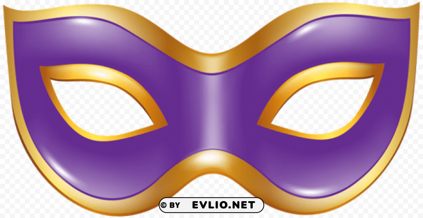 carnival mask purple Transparent PNG images wide assortment