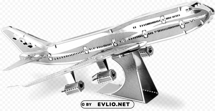 commercial model airplane kits Transparent PNG Illustration with Isolation
