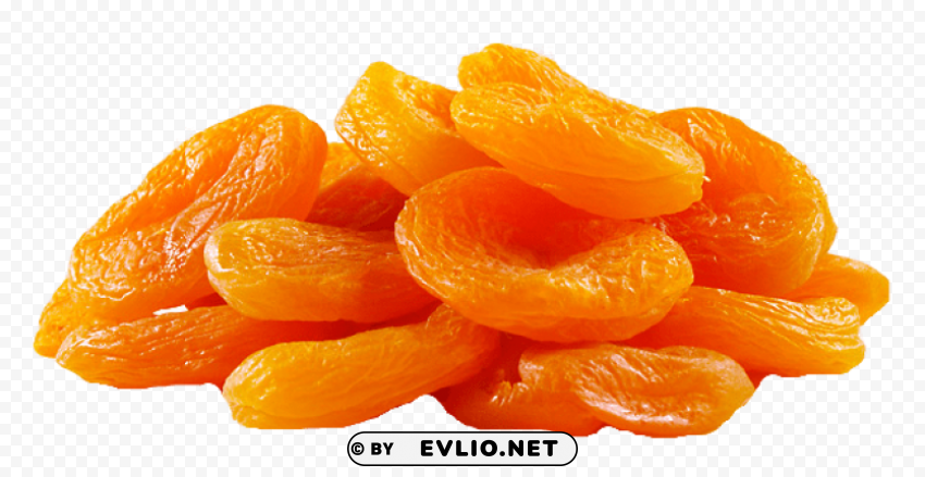 dry apricot file Isolated Element in Clear Transparent PNG