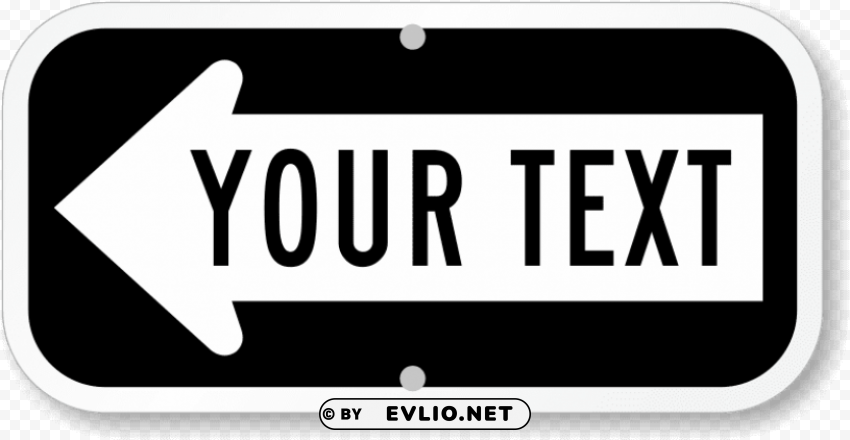 Your Text Here Sign 18 X 6 PNG Images With No Royalties