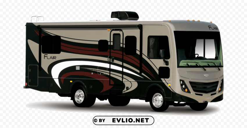 fleetwood flair motorhome Isolated PNG on Transparent Background