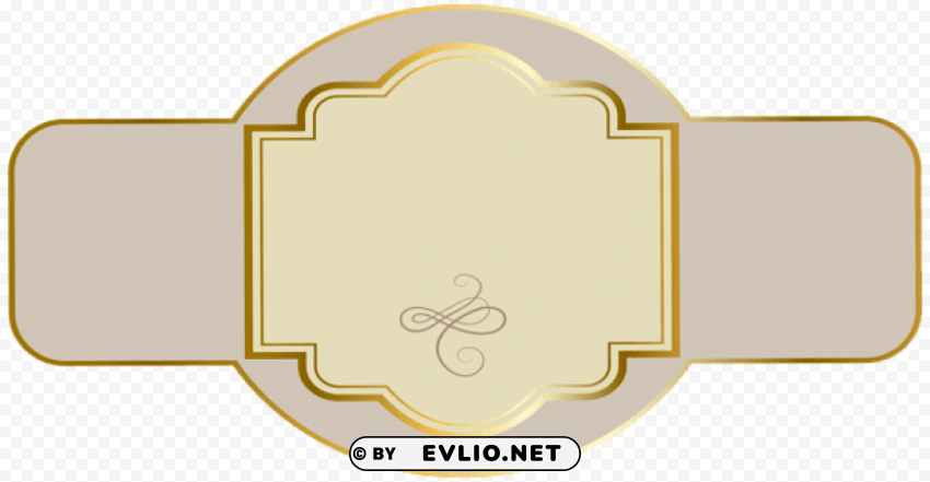 luxury labelpicture PNG Image with Transparent Background Isolation