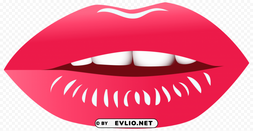 mouth Transparent PNG Artwork with Isolated Subject