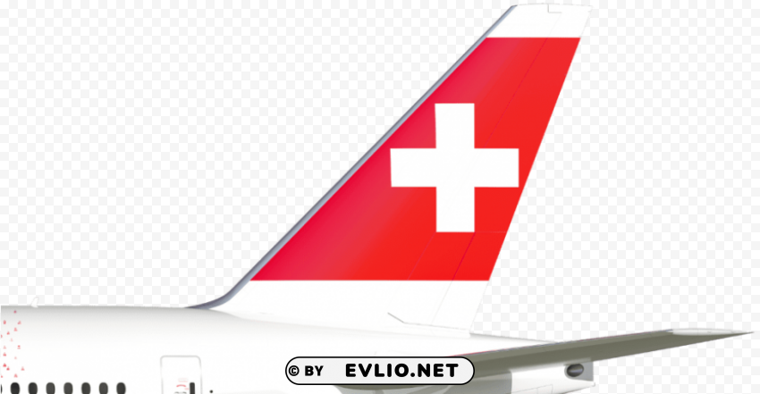 Swiss Airplane Transparent High-quality PNG Images With Transparency