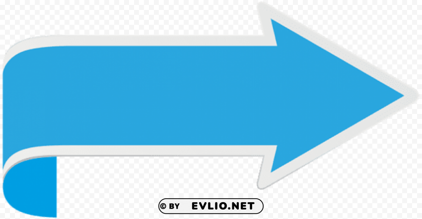 blue arrow Isolated PNG on Transparent Background clipart png photo - 38bfe204