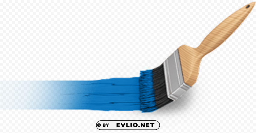 Blue Paint Brush - Clear Pic - ID c4da9c83 HighQuality Transparent PNG Element