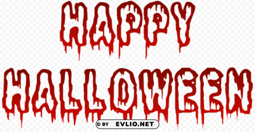 happy halloween Free PNG file