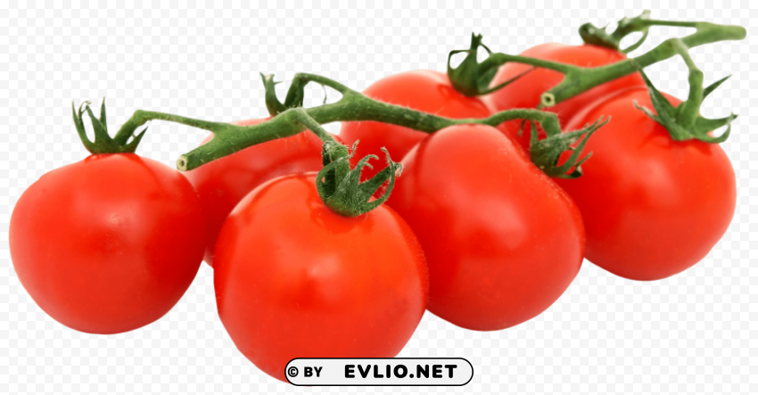 bunch of fresh tomatoes Isolated Subject with Transparent PNG