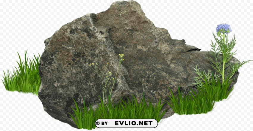 stones and rocks Isolated Item with Transparent Background PNG