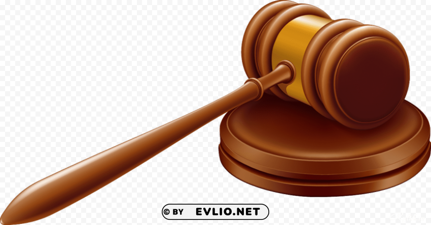 gavel PNG for educational use