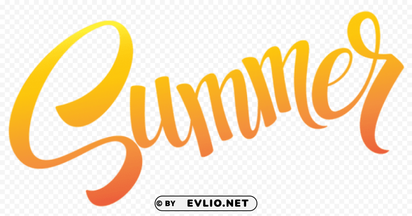 sumer text PNG clipart with transparent background