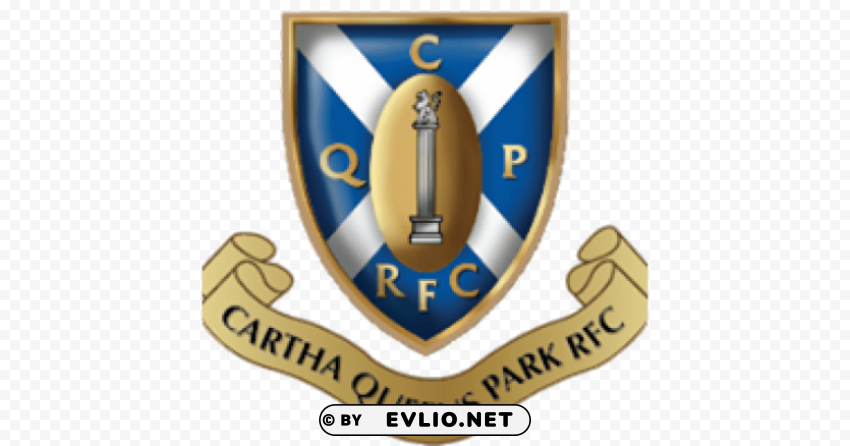 cartha queens park rugby logo Transparent art PNG