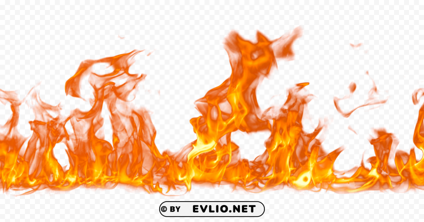 flame Isolated Element in Clear Transparent PNG