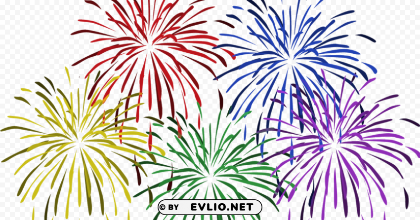 free download fireworks vector clipart fireworks clip - new year fireworks clipart ClearCut Background PNG Isolated Element