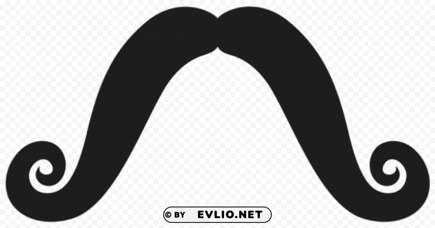 movember stachepicture PNG with transparent bg