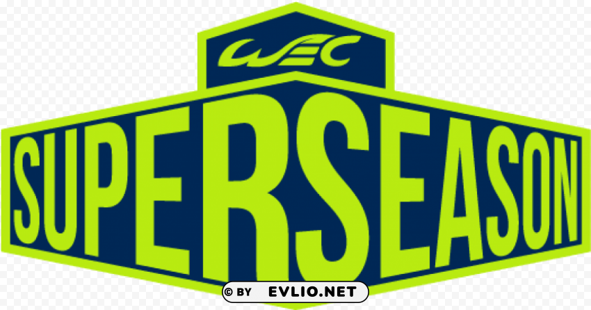 Wec Super Season Logo PNG Format With No Background