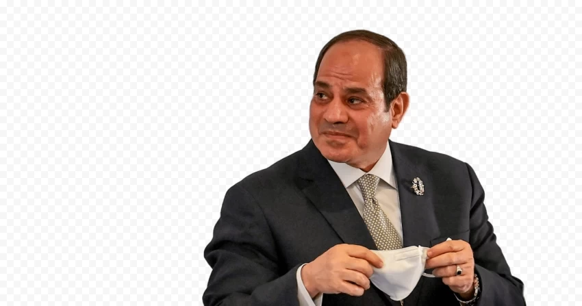 High-Quality Cutout Image of Abdel Fattah el-Sisi PNG images free