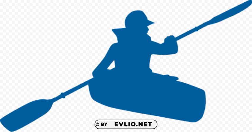 kayak blue PNG files with clear background variety