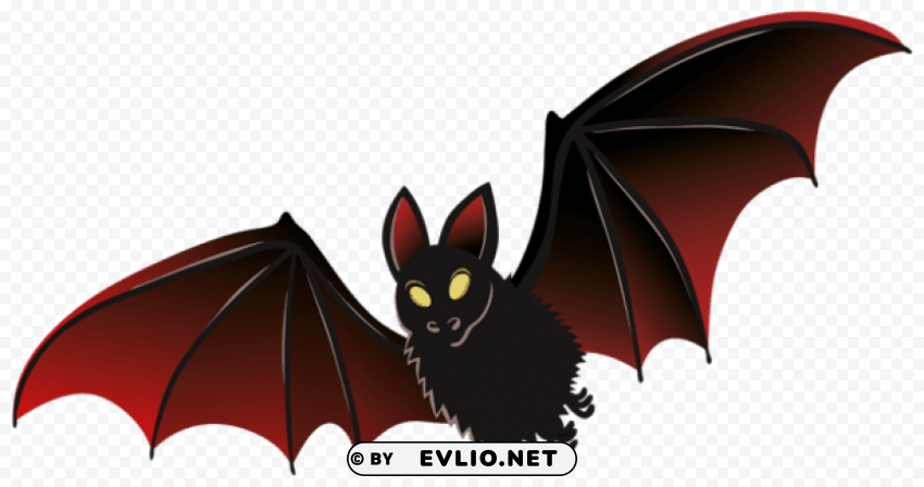 bat PNG with Transparency and Isolation